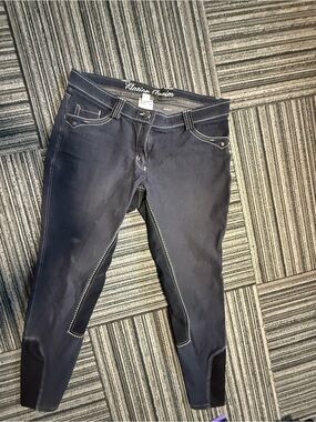 Women's Dark Navy Riding Jeans